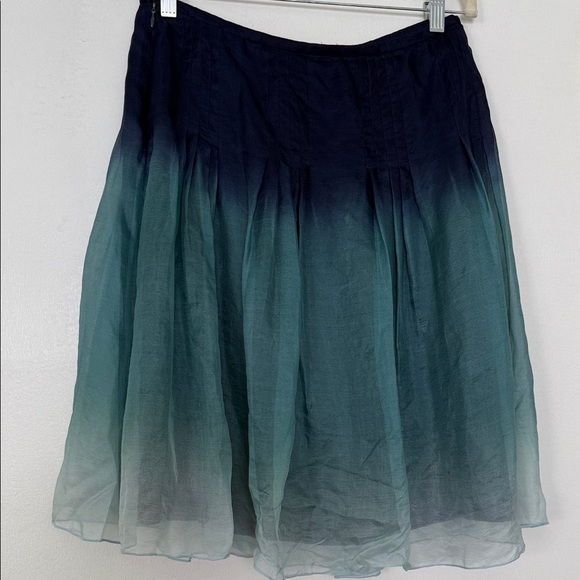 Theory Elegant Ombre Silk Skirt - Picture 2 of 5